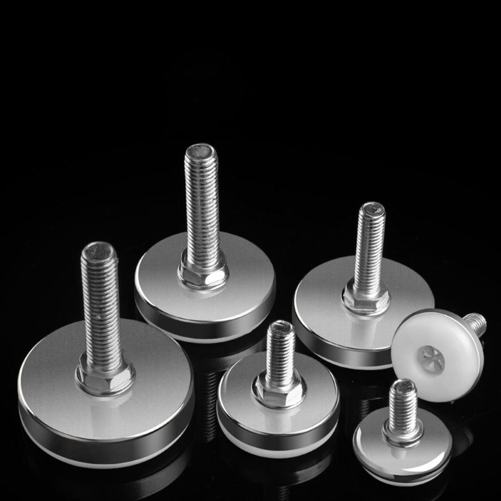 Furniture Leveling Hardware - ソファ、テーブル、椅子、キャビネット用のねじ込み式シンプルな滑り止め家具脚、床保護具、家具用金具、ナイロン製ベースレベラー