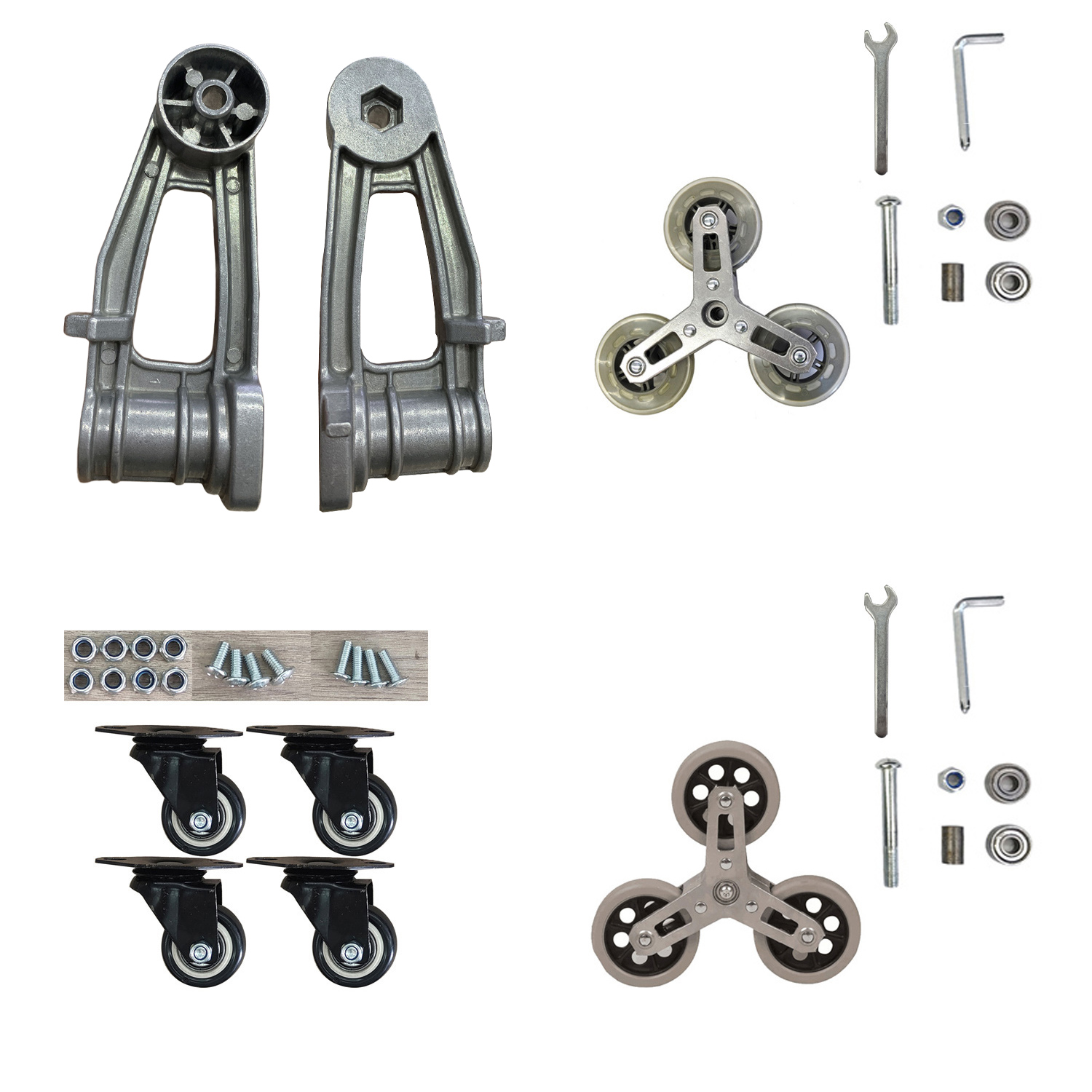 Furniture For Hardware Shop - カーゴトロリーホイールハードウェアアクセサリー階段登りショッピングカート交換用ホイールショッピングランドリー用トロリーキャスター