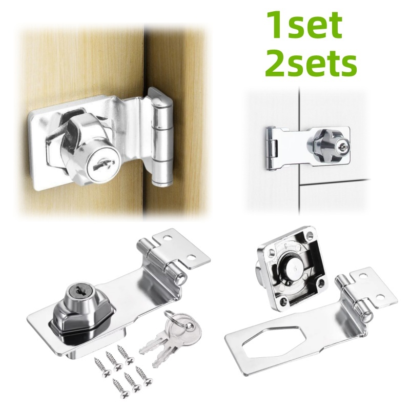 Furniture Hardware Manufacturers - 1/2 セットのノブスタイル家具安全ロック、キャビネット、引き出しロック、キーとネジ付きハードウェアアクセサリーに適しています。