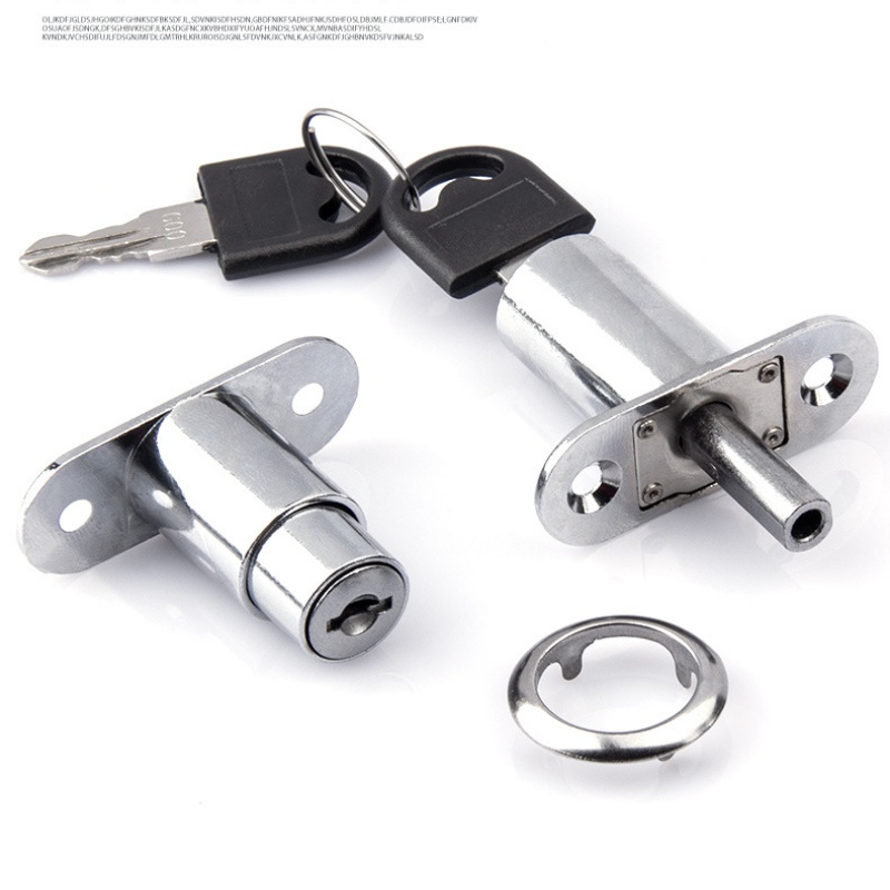 Furniture Hardware Manufacturers - 便利なカムシリンダーロック 22/32 ミリメートル舌ドアボルトラッチワードローブ食器棚スライドドアロックバックルキー付き家具ハードウェア