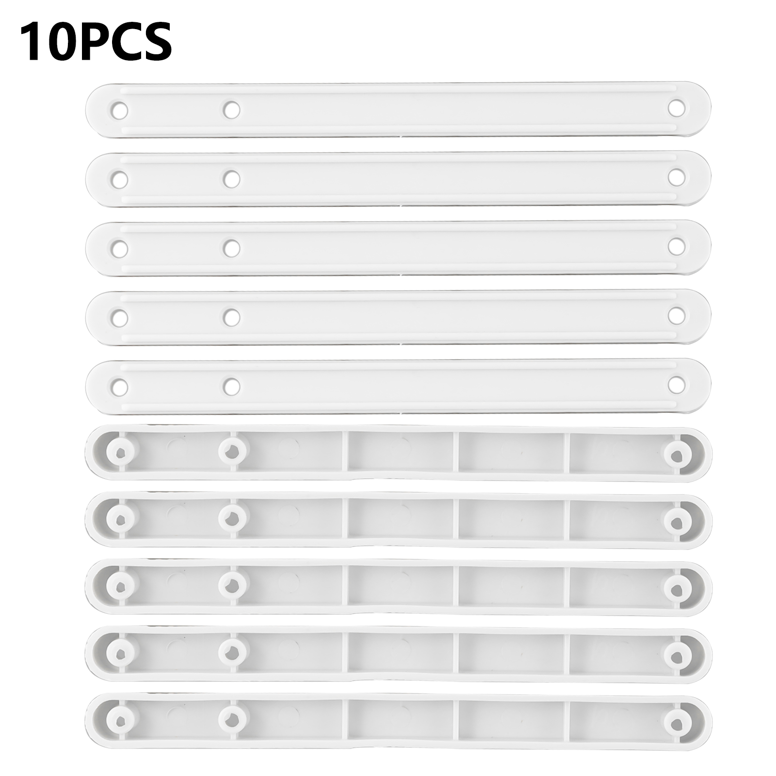 Drawer Slide Pair - 10 個ドローレールプラスチック引き出しスライド 180/235/298 ミリメートルドローランナー交換ワードローブガイドレール家具ハードウェア