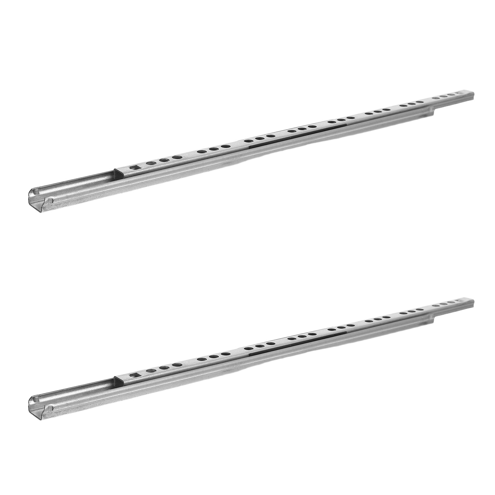 Drawer Slide Pair - 2 個の取り外し可能な引き出しスライドボトムマウントサイレント家庭用スライドレール小さな引き出し用サーバーラック棚トラックグライド