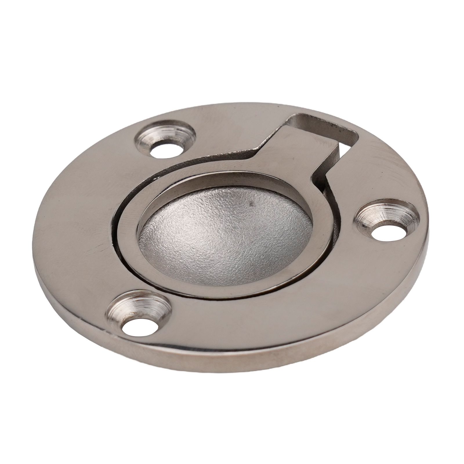 Furniture Hardware Handles - 2 個 316 ステンレス鋼フラッシュリングプルハンドルラウンド凹型ドア引き出しキャビネット家具マリンボートハードウェアアクセサリー