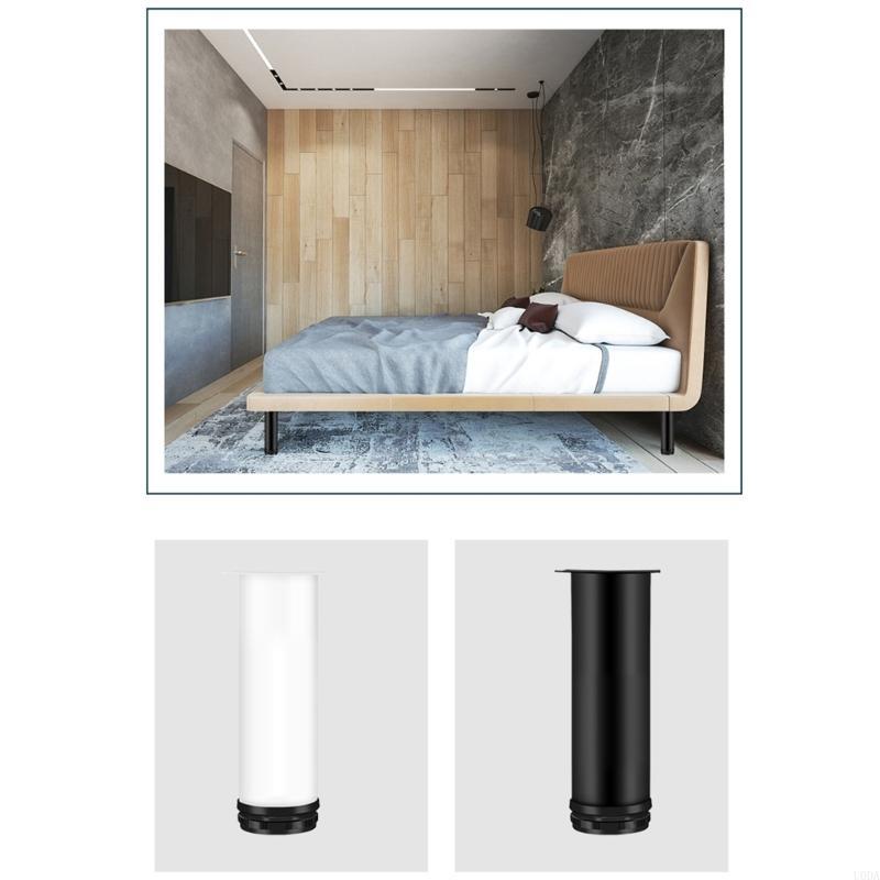 Used Furniture Hardware - 4 個のステンレス鋼家具脚サポート足ハードウェア継手調整可能