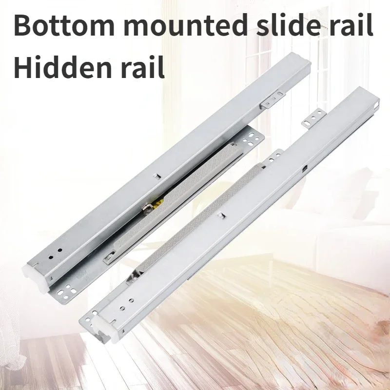 Drawer Slide Pair - 1組 ジュエリーキャビネット タバコ ガラス製ディスプレイケース 棚支持 ドロワーレール