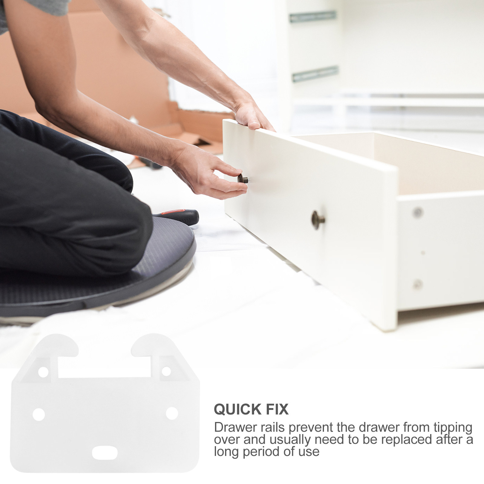 100個入り 5種類のハードウェアアクセサリー 7穴 ホワイ - Furniture Hardware With Backplate のレビューと価格