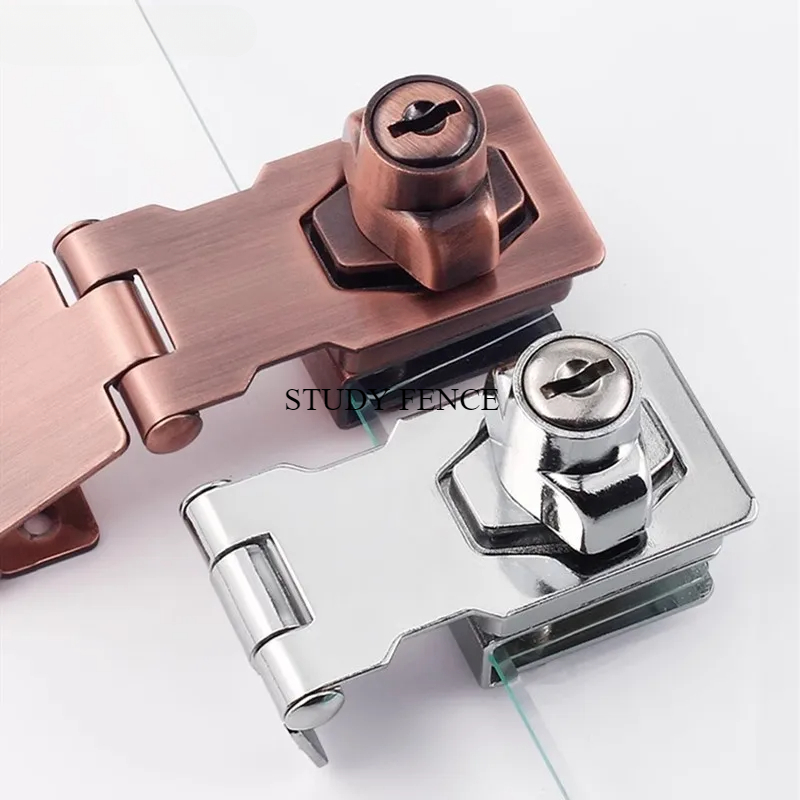 非パンチガラスドアロックストアキャビネットロック家庭用亜鉛合 - Furniture And Hardware Store のレビューと価格