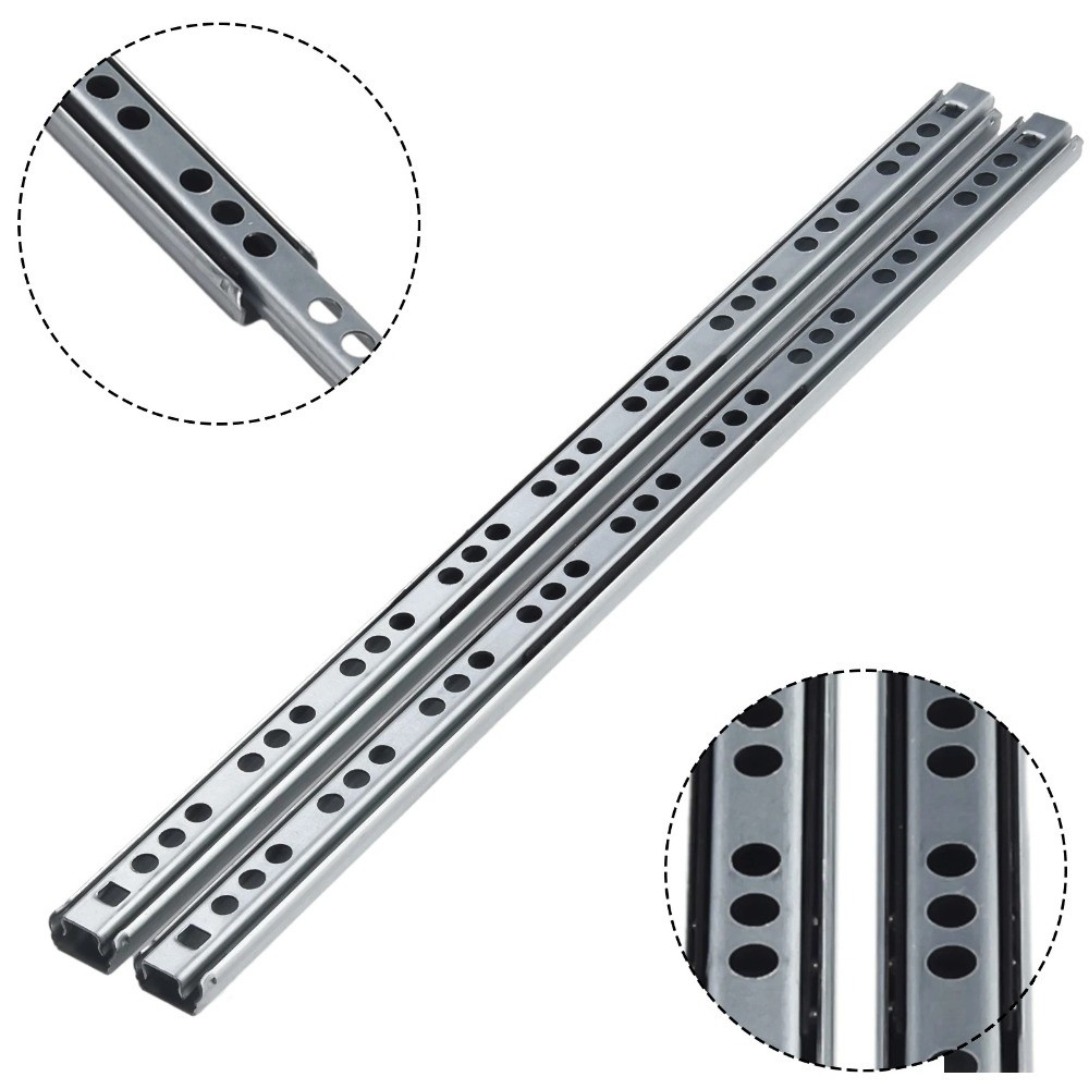 2 個のスムーズグライドベアリング引き出しスライド双方向スラ - Drawer Slide Pair のレビューと価格