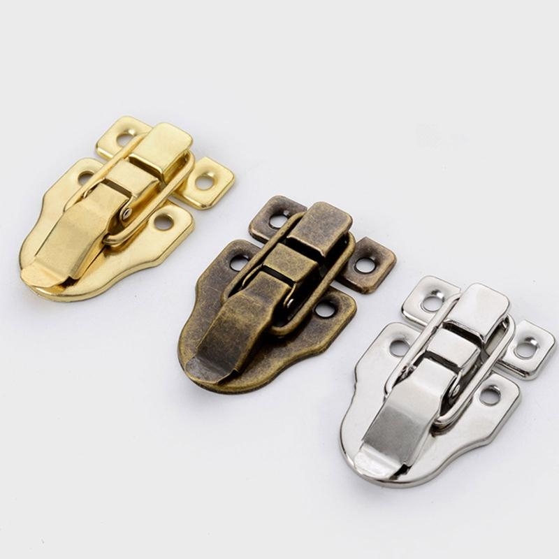 アンティークジュエリーボックスロックラッチ木箱装飾バックルロ - Furniture For Hardware Shop のレビューと価格