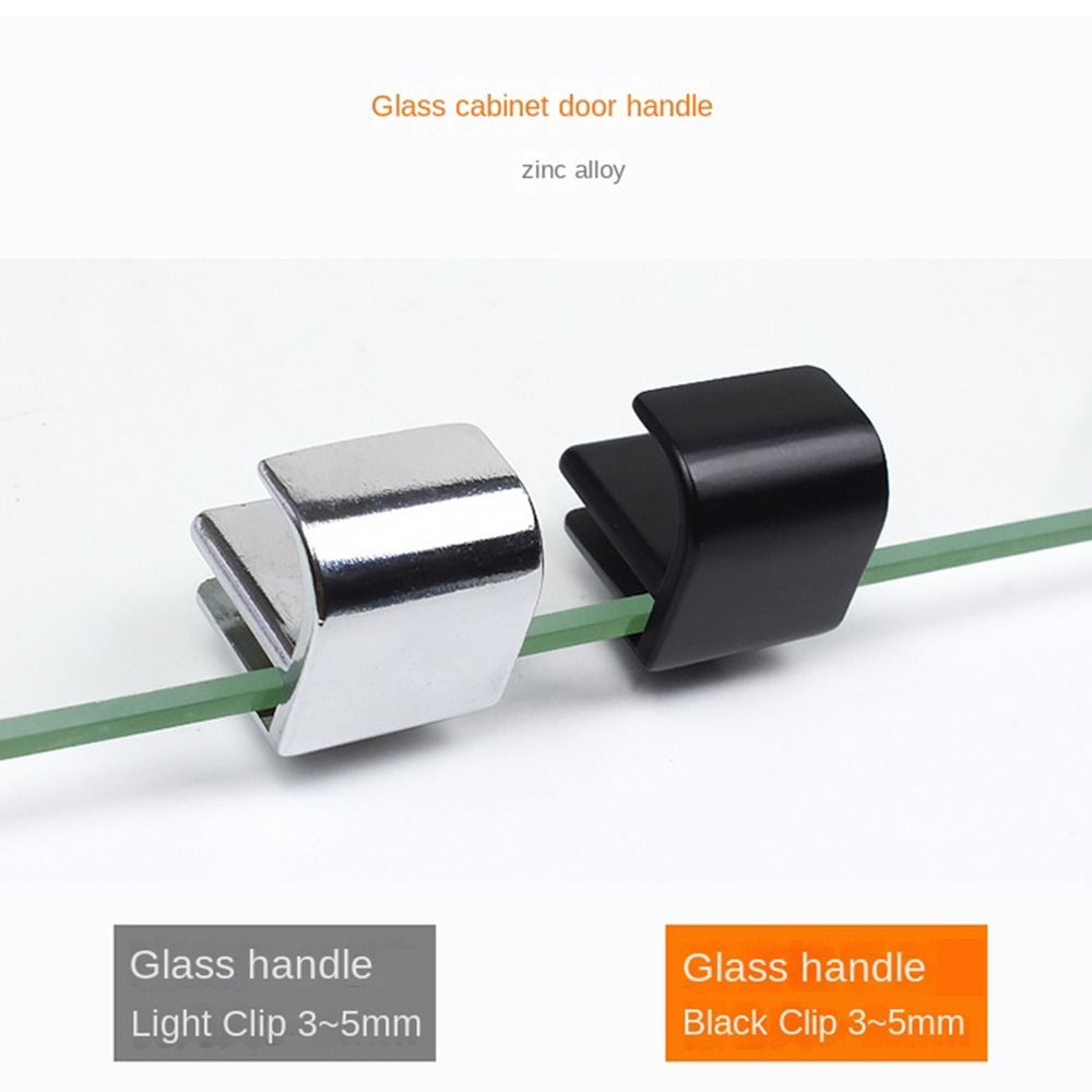 オフィス用プランククリップ家具ハードウェア固定クリップガラス - Furniture Hardware Handles のレビューと価格