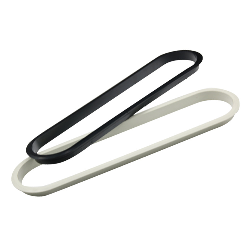 2個入り プラスチック製テーブルケーブル出口グロメット 楕円 - Furniture Hardware Handles のレビューと価格