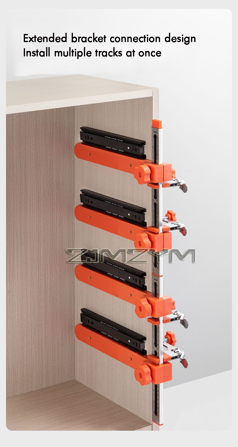 木工用食器棚引き出しスライドウェイトラック取り付けツール高速 - Drawer Slide Pair のレビューと価格
