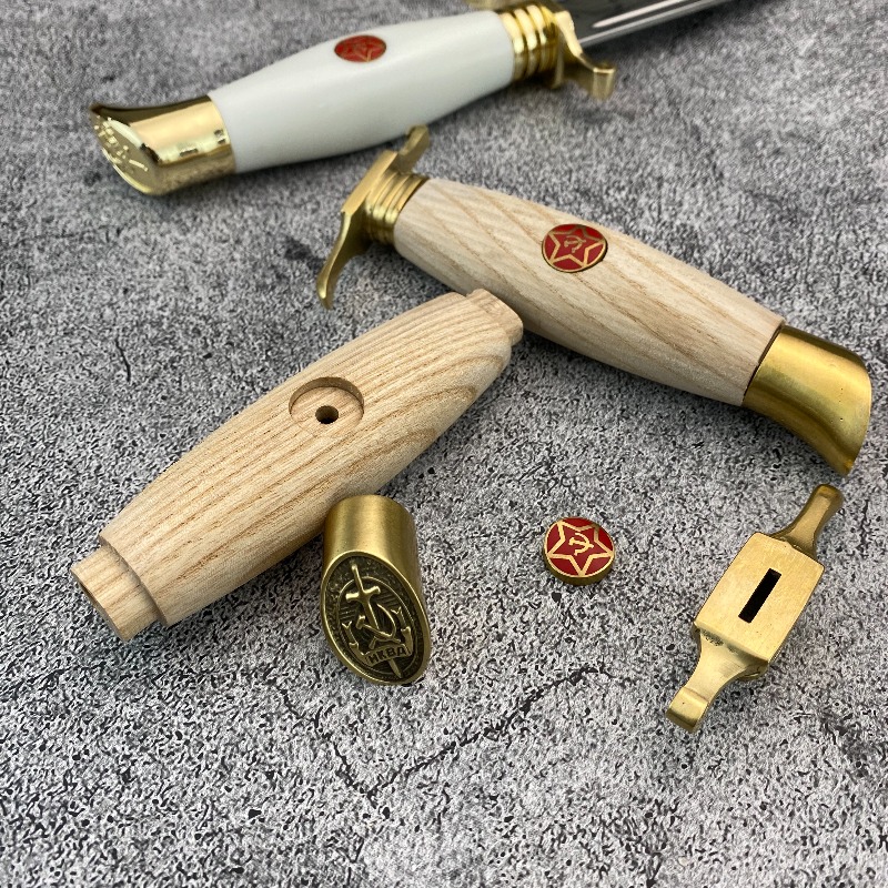 天然無垢材ハンドル、真鍮保護キット付き、耐久性のあるDIYク - Furniture Hardware Handles のレビューと価格