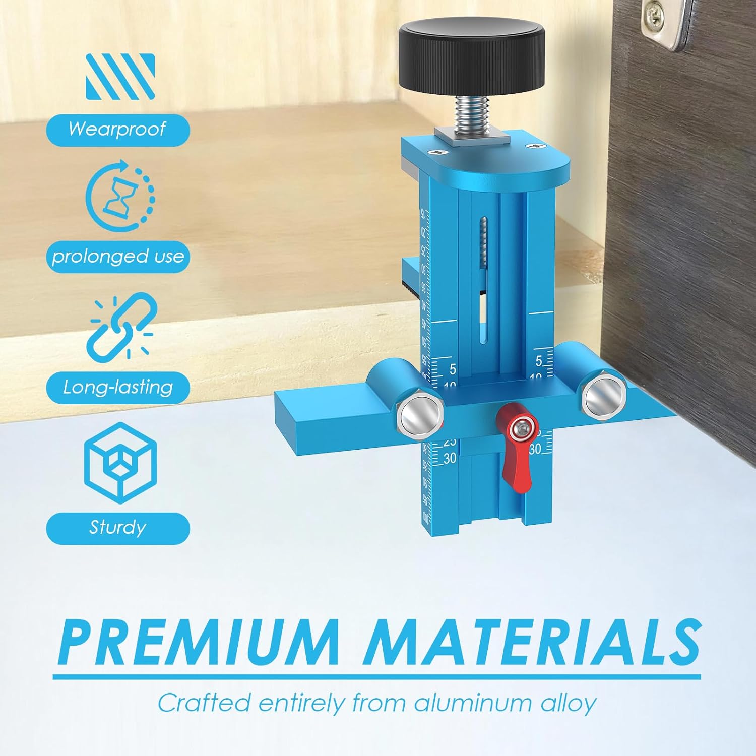 3 in 1 キャビネットドア取り付け治具リバウンドデバイス - Furniture Hardware Jig のレビューと価格