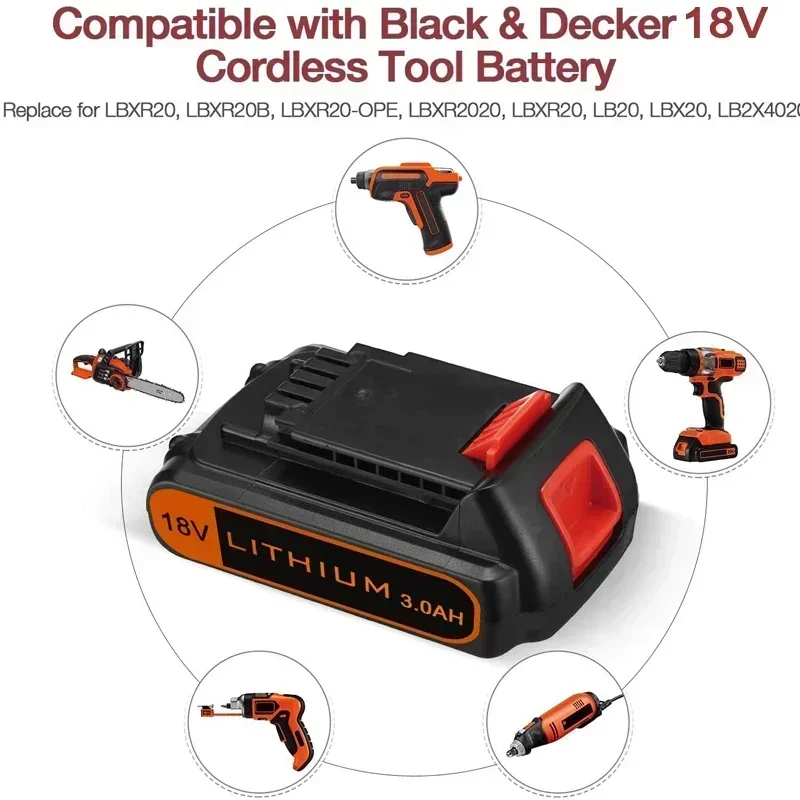 黒とデッカーの交換用バッテリー、18v、3.0ah、bl20 - Black+Decker Tool 20V Max のレビューと価格