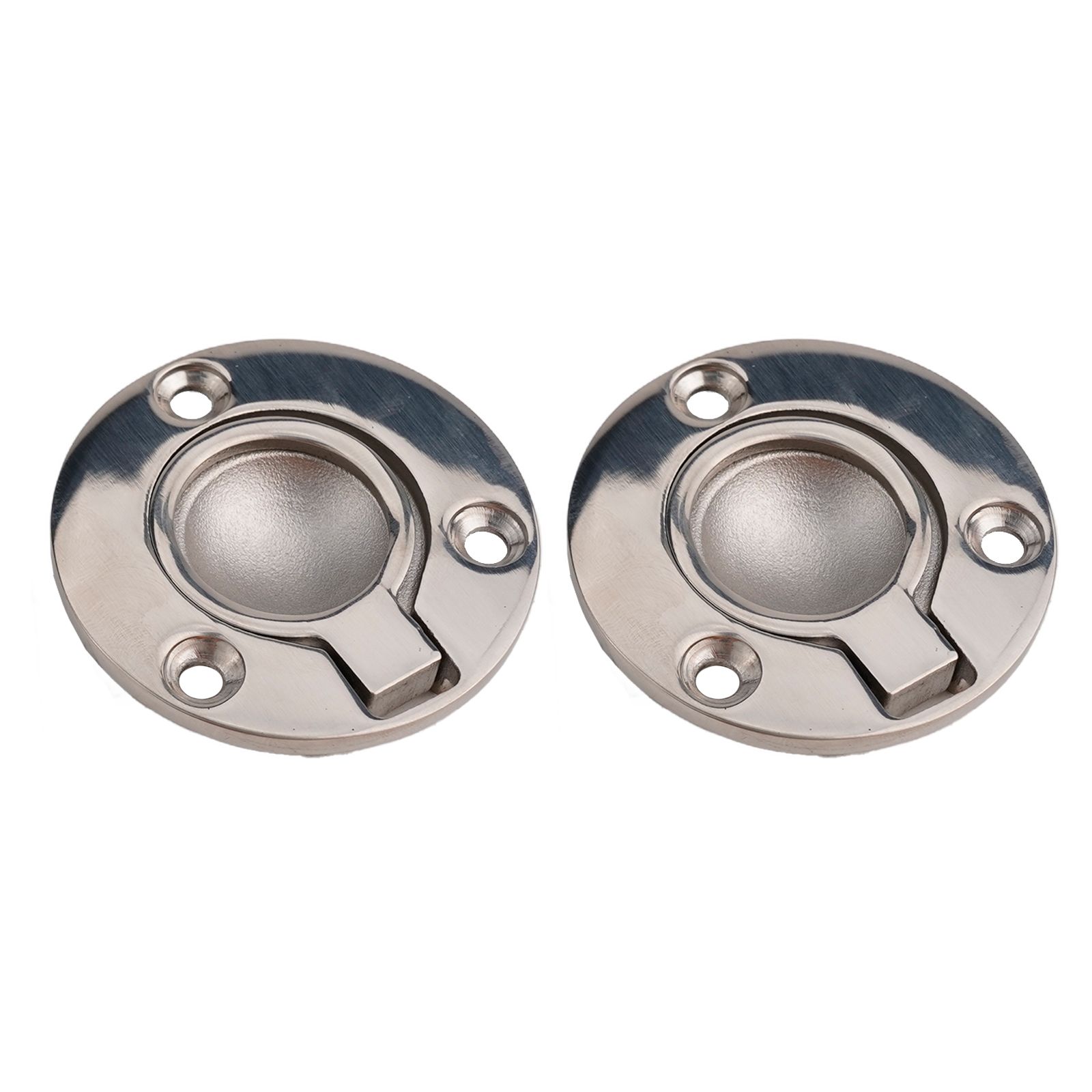 2 個 316 ステンレス鋼フラッシュリングプルハンドルラウ - Furniture Hardware Handles のレビューと価格
