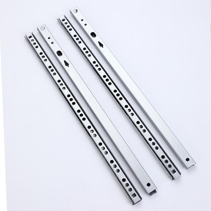 2セットスムーズグライドベアリング引き出しスライド17mm幅 - Drawer Slide Pair のレビューと価格