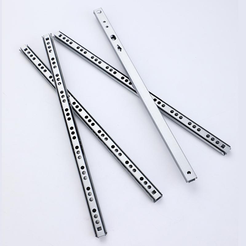 2セットスムーズグライドベアリング引き出しスライド17mm幅 - Drawer Slide Pair のレビューと価格