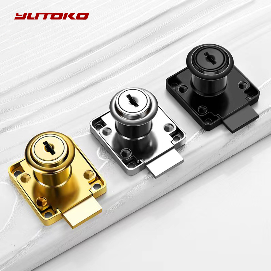 Yutoko 高級デスク引き出しロック ワードローブロック  - Furniture Hardware Manufacturers のレビューと価格