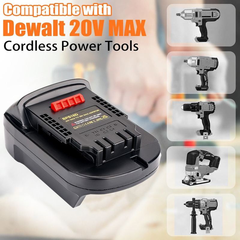 HAKSINKY BPS18D アダプター ブラック+デッカ - Black+Decker Tool 20V Max のレビューと価格
