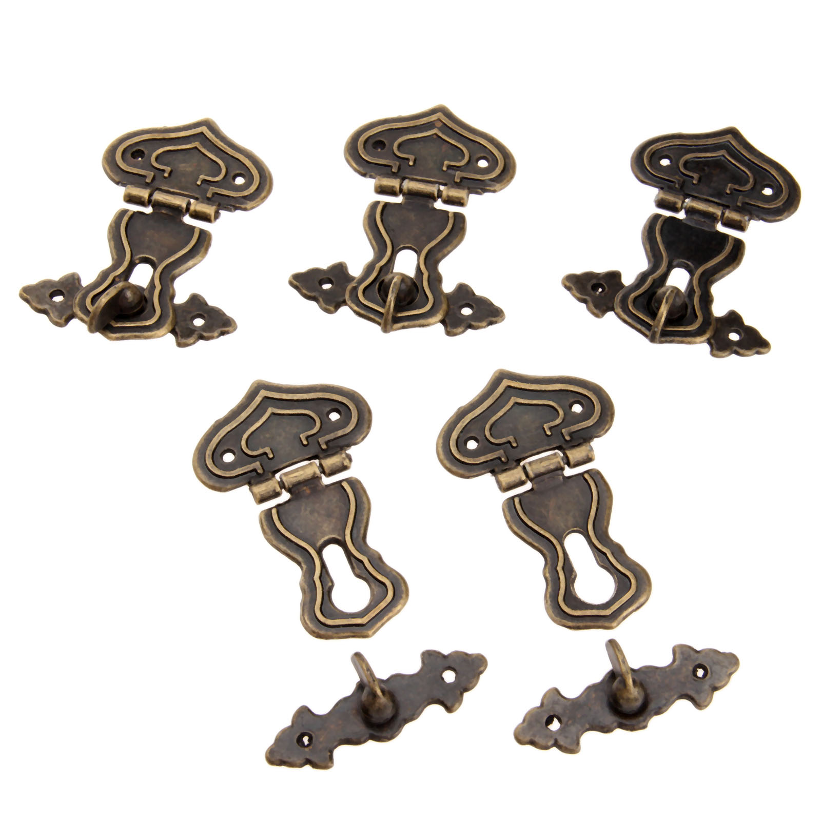 アンティーク金属装飾フック,63x47mm,5個,階段,木製 - Furniture Hardware Manufacturers のレビューと価格