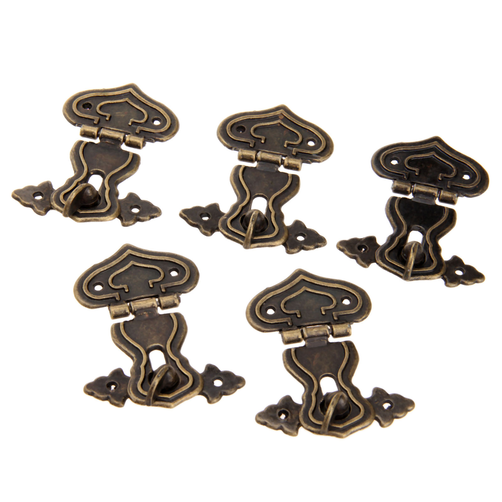 アンティーク金属装飾フック,63x47mm,5個,階段,木製 - Furniture Hardware Manufacturers のレビューと価格