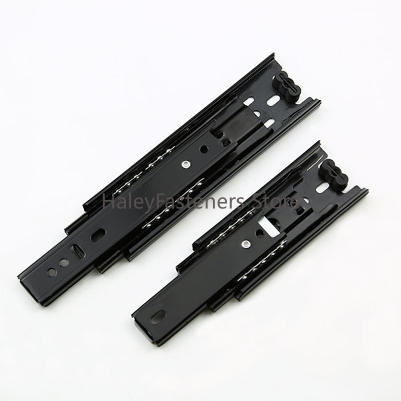 短い引き出し,家庭用家具用の完全な拡張ガイド,キャビネット, - Drawer Slide Pair のレビューと価格