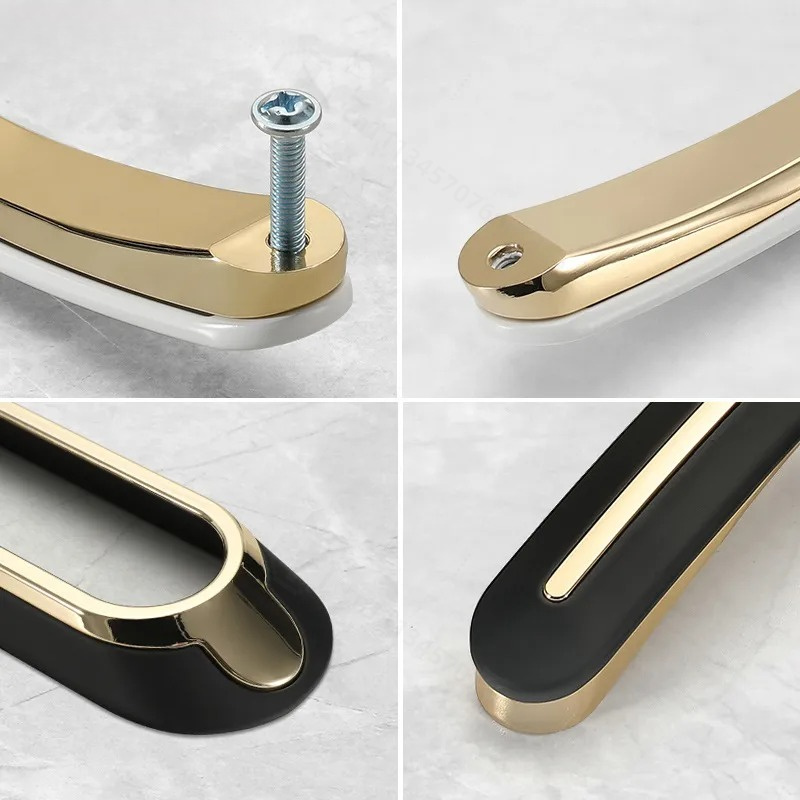 モダンなシンプル亜鉛合金製キャビネット引き出しハンドル、軽量 - Furniture Hardware Handles のレビューと価格