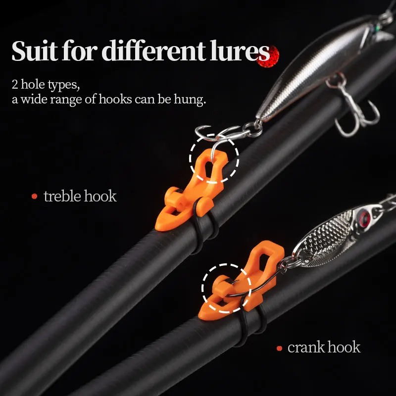 10-30 個釣り竿ポールフックキーパールアーベイトホルダー - Furniture Hardware Jig のレビューと価格