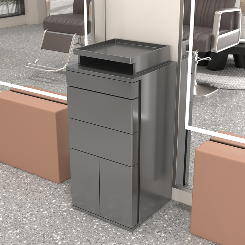 シンプルデザインのサロン用トロリー、理容室専用サロン収納キャ - Furniture For Hardware Shop のレビューと価格