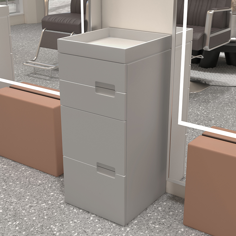 シンプルデザインのサロン用トロリー、理容室専用サロン収納キャ - Furniture For Hardware Shop のレビューと価格